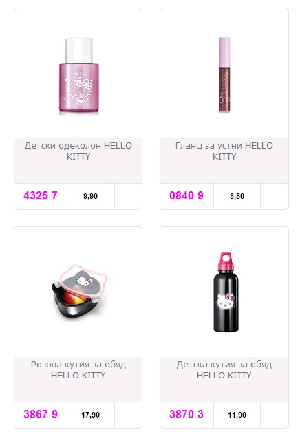 AVON Hello Kitty за момиченца